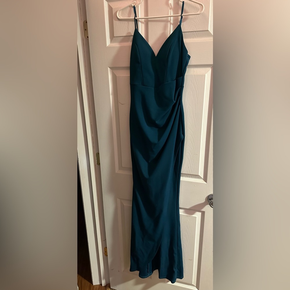 Blue formal dress